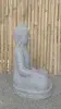 Product image 3 of the product “Seated Buddha made of Riverstone in Bhumisparsha - gesture of touching the earth. 61 cm height. ”